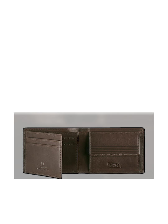 Cliff Leather Men's Wallet Classic Brown