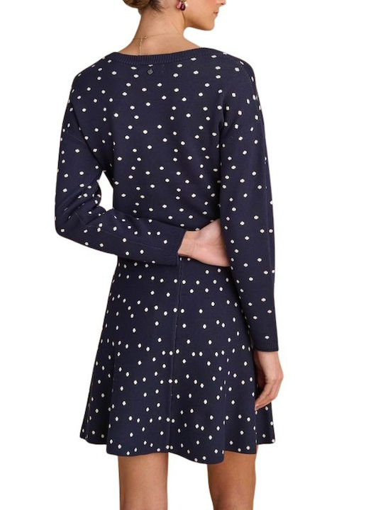 Rock Cloche Polka Dot Blau