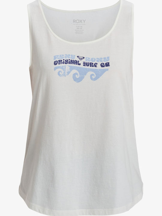 Roxy Women's Surfclassic Tank Organic T-shirt Egret