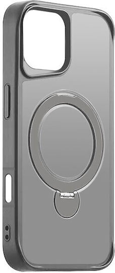 Etteri Back Cover Σιλικόνης / Πλαστικό Γκρι (iPhone 15 Pro Max)