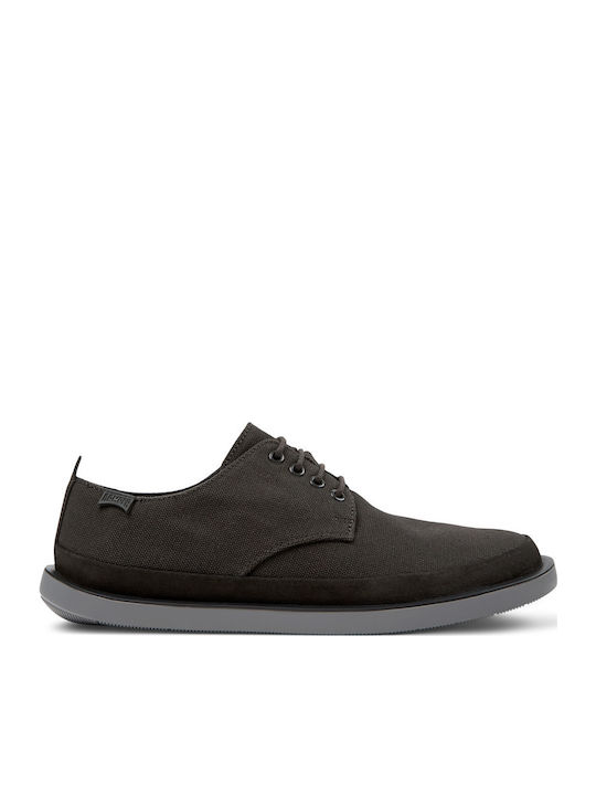 Wagon Men's Leather Casual Shoes Gray