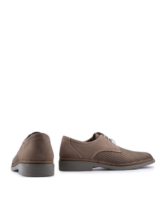 Leder Herren Freizeitschuhe Anatomisch Braun