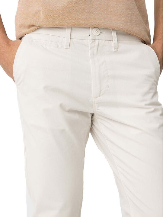 Men's Trousers Chinos Tapered Ecru