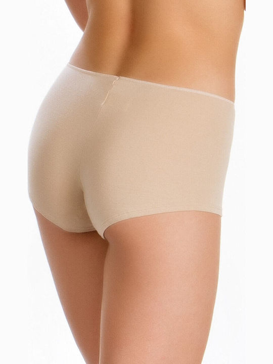Modal Fimelle Γυναικεία Boxer 2Pack Μπεζ