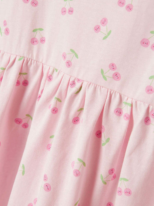 Kinderkleid Ärmellos Pink