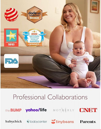 Momcozy S9 Pro Breast Pump Батерия Бял 180мл
