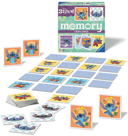 Brettspiel Disney Stitch Memory für 1+ Spieler 6+ Jahre (EN) Ravensburger
