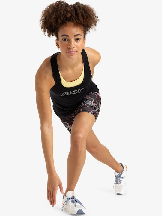 Everyday Flow Women's Athletic Blouse Sleeveless Black
