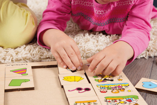 Wooden Kids Puzzle 12pcs Beleduc