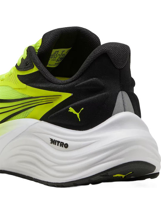 Electrify Nitro 4 Αθλητικά Παιδικά Παπούτσια Running με Κορδόνια Κίτρινα