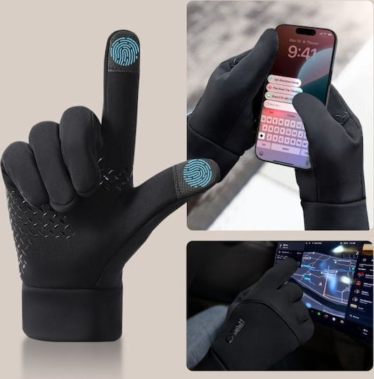 Tech-protect Wg01 Winter Touchscreen Gloves L Black