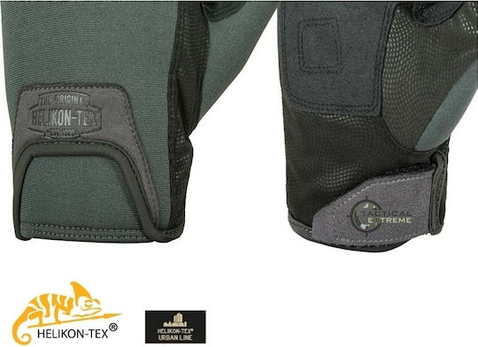 Helikon Tex Urban Tactical MK2 Military Gloves Shadow Gray Black A