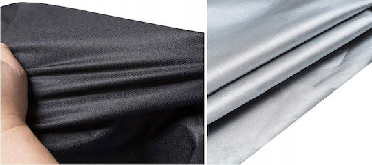 Grillabdeckung Schwarz aus Polyester 100cmx30cmx70cm