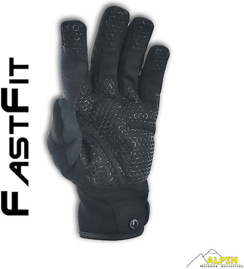 Alpin Military Gloves in Black Color