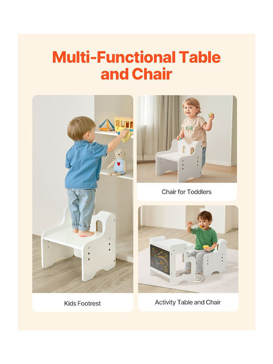 Kids Desk White Vevor