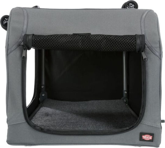 Trixie Easy Soft Κλουβί Μεταφοράς Σκύλου Γκρι 71x49x51cm