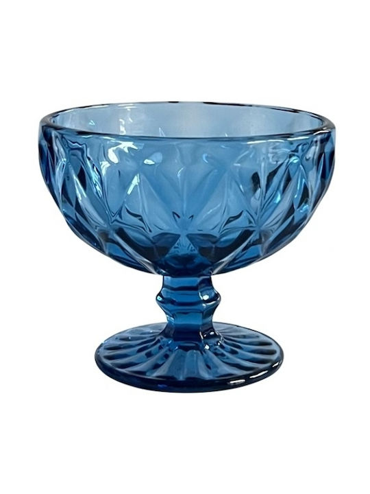 Ready 36cl Bol de Servire pentru Înghețată Rotund Sticlă Albastru cu Diametru 12.2buc 12buc Ready 36cl Bol de Servire pentru Înghețată Rotund Sticlă Albastru cu Diametru 12.2buc 12buc