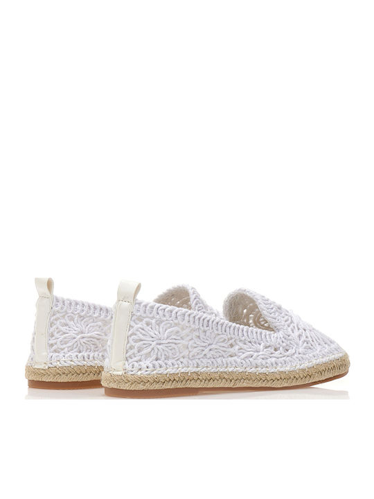 Damen Espadrilles in Weiß Farbe