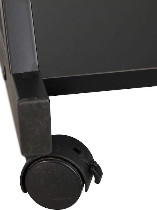 Techly Ica-tb 935b Computer Desk with Keyboard Shelf Black 730x590x370 Mm