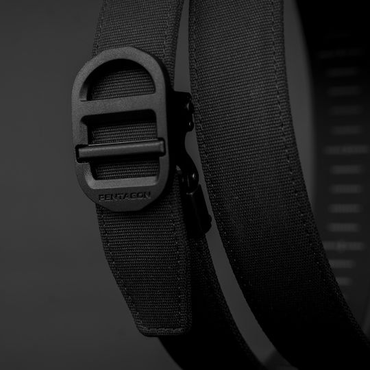 Pentagon Chuck Rachet Military Strap Belt 101.6mm Black