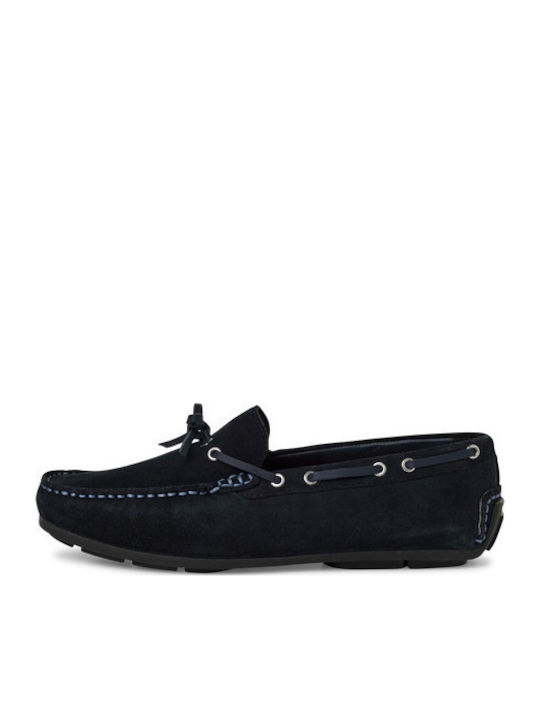 Leder Herren Mokassins in Braun Farbe