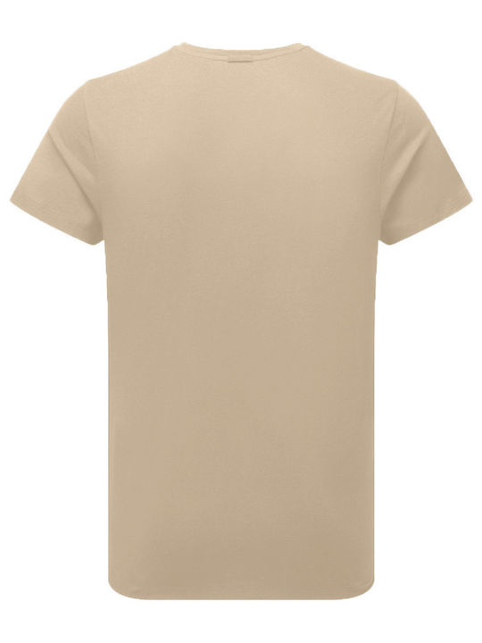 Premier Ανδρικό Διαφημιστικό T-shirt Κοντομάνικο Khaki