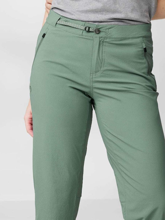 Fjallraven High Coast Γυναικείο Μακρύ Παντελόνι Πεζοπορίας Καφέ