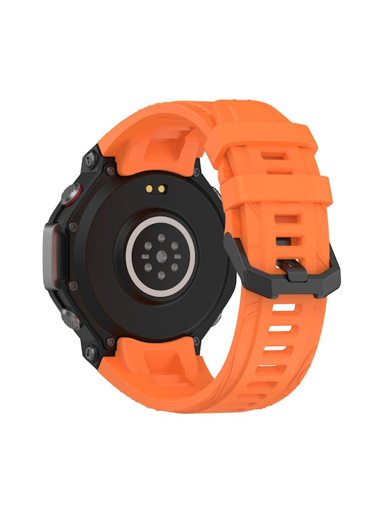 Λουράκι Σιλικόνης Πορτοκαλί (Amazfit T-Rex 3)