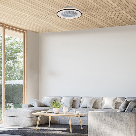 Rabalux Dalfon2 Ceiling Light 48.5cm with Light Fixture Black / White