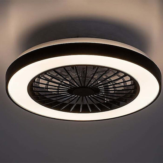 Rabalux Dalfon2 Ceiling Light 48cm with Light Fixture Black