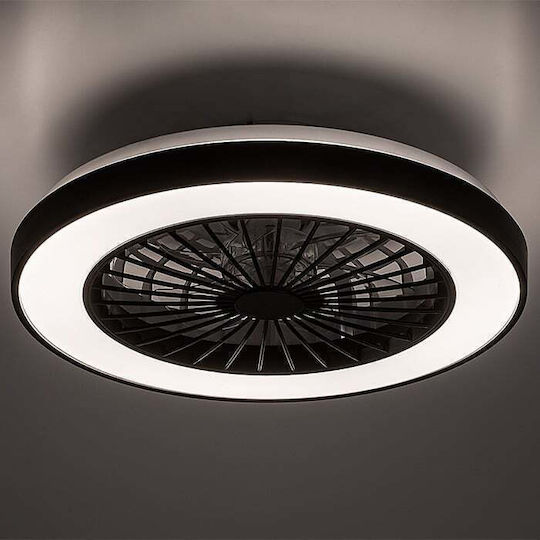 Rabalux Dalfon2 Ceiling Light 48cm with Light Fixture Black