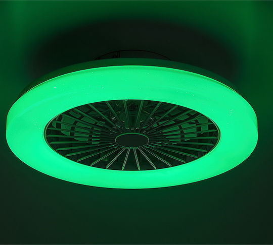 Rabalux Dalfon2 Ceiling Light 48.5cm with Light Fixture White
