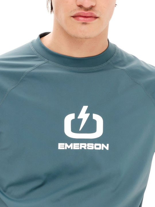 Emerson Men's Short Sleeve Sun Protection Shirt Green