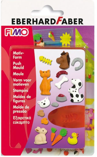 Staedtler Haustier-Formen aus Silikon für Lehm