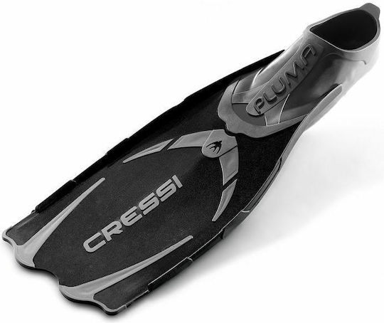 CressiSub Плавници Плуване Pluma Черно