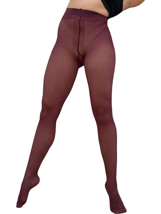 Estet Women's Pantyhose 40 Den Red Wine