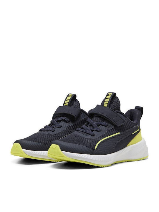 Flyer 3 Ac+ Ps Kids Sports Shoes Running with Hook & Loop Closure Navy Blue