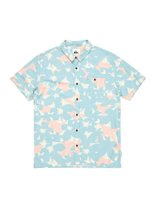 Safe Paradise Short-sleeved Shirt AQUIFER FLOREVER