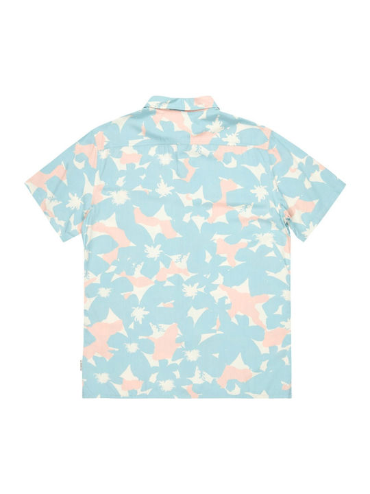 Safe Paradise Short-sleeved Shirt AQUIFER FLOREVER