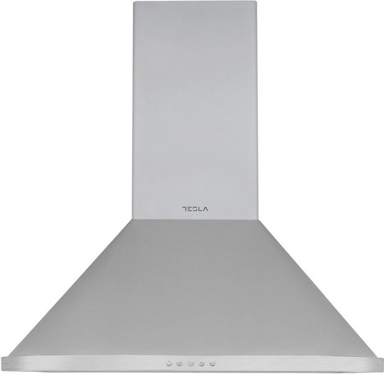 Tesla Απορροφητήρας Καμινάδα 60cm Inox με Wi-Fi