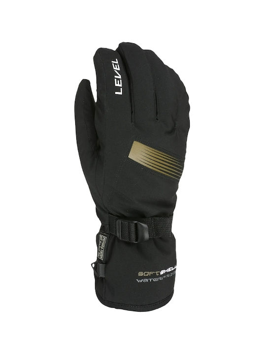 Level Unisex Mănuși de schi și snowboard Negre