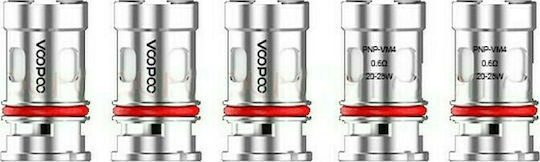 Voopoo Pnp Mesh Coil Vinci Widerstand für Elektronische Zigaretten 0.6ohm (RDL) 5Stück