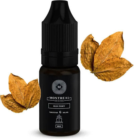 Montreal Lichid de Reumplere Gata Old Port cu Aromă de Fumat 6mg 10ml