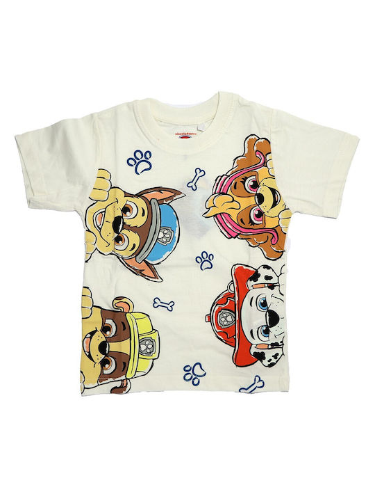 Nickelodeon Kinder Schlafanzug Sommerlich Ecru Nickelodeon Kinder Schlafanzug Sommerlich Ecru