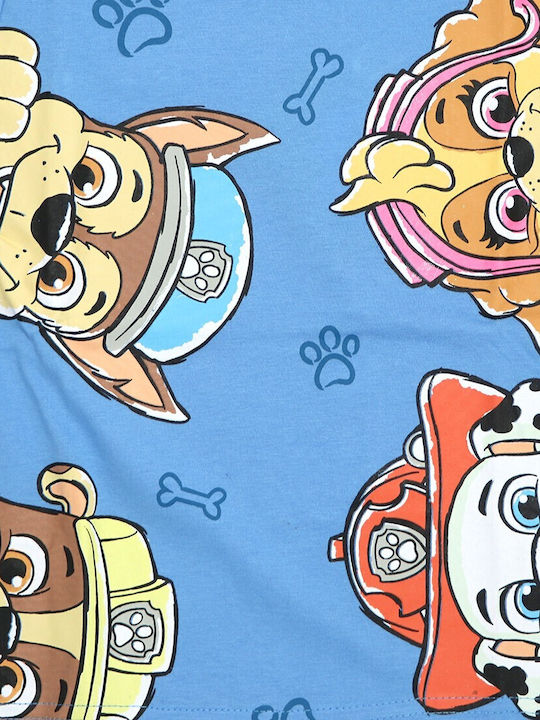 Nickelodeon Παιδική Πιτζάμα Καλοκαιρινή Μπλε