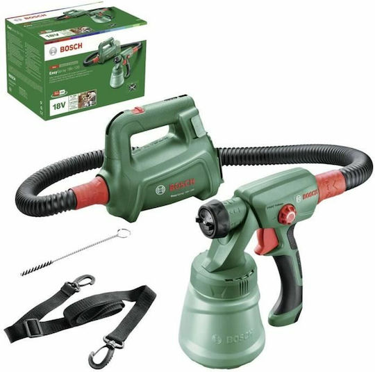 Bosch 0603208000 Ηλεκτρικό Πιστόλι Βαφής 18V Solo με Δοχείο 0.800lt