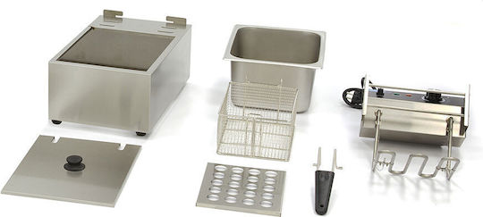 Lappas Electric Fryer 2.5kW Capacity 6lt 28x44x32cm