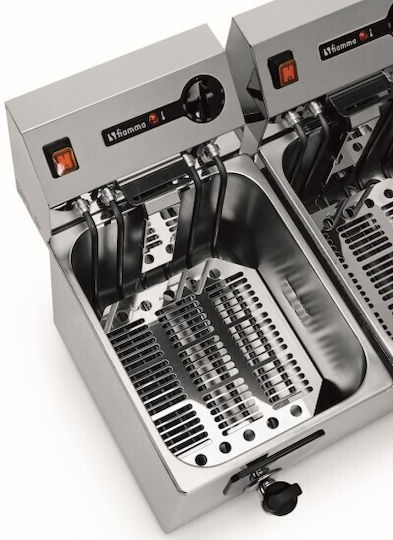 Fiamma Electric Fryer Double 15kW Capacity 2x5lt 65.3x50x41.5cm