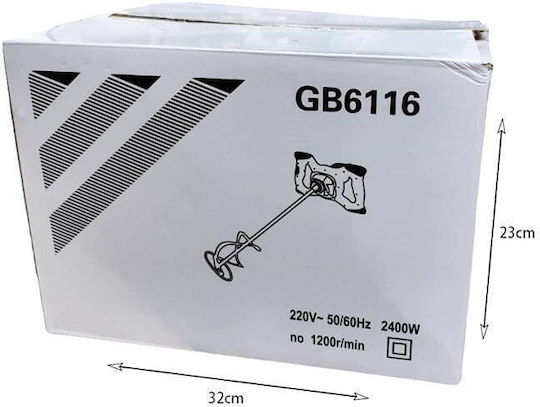 GB6116 Electric Mixer 2400W (Stirring Component Included)