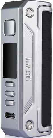 Lost Vape Thelema Solo Box Mod 100W Stainless Steel Carbon Fiber